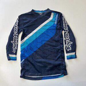 Youth Small Troy Lee Designs Dirt Bike Off Road Blue Jersey